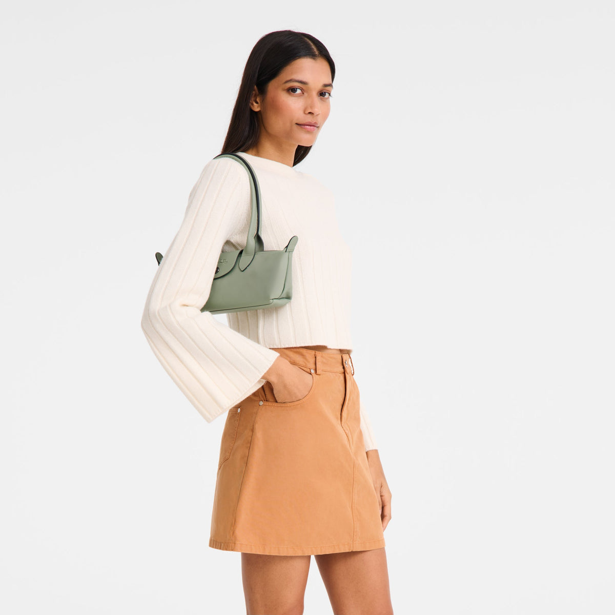 Lena Gloss Small Shoulder Bag