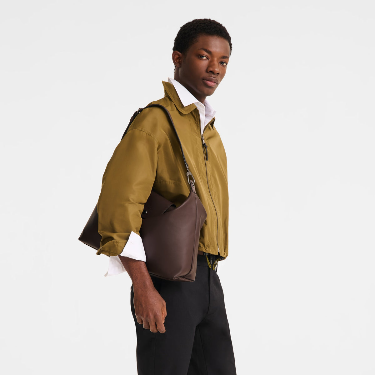 Lena Gloss Extra-Large Hobo Bag