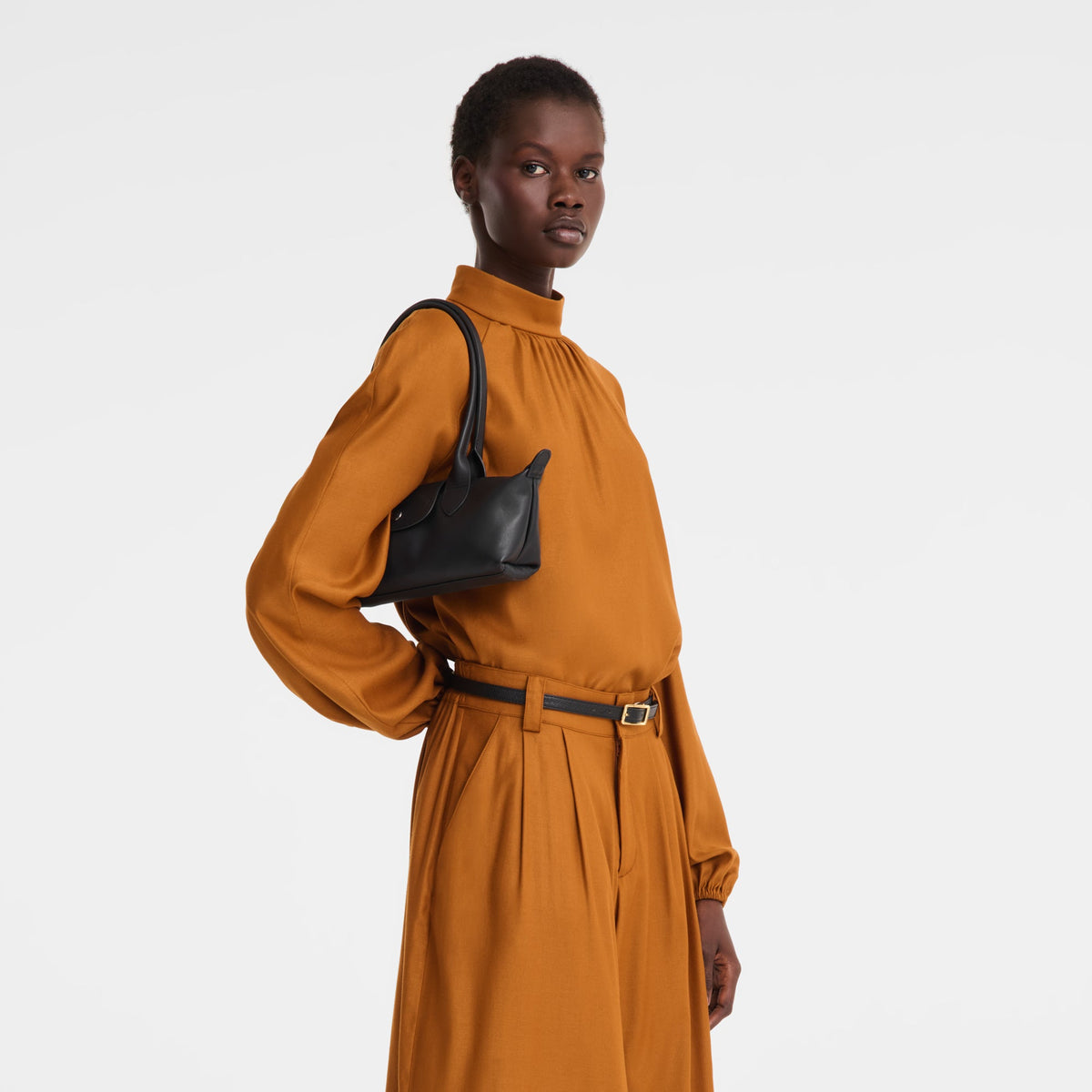 Lena Gloss Small Shoulder Bag