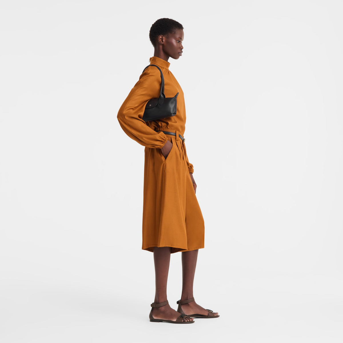 Lena Gloss Small Shoulder Bag