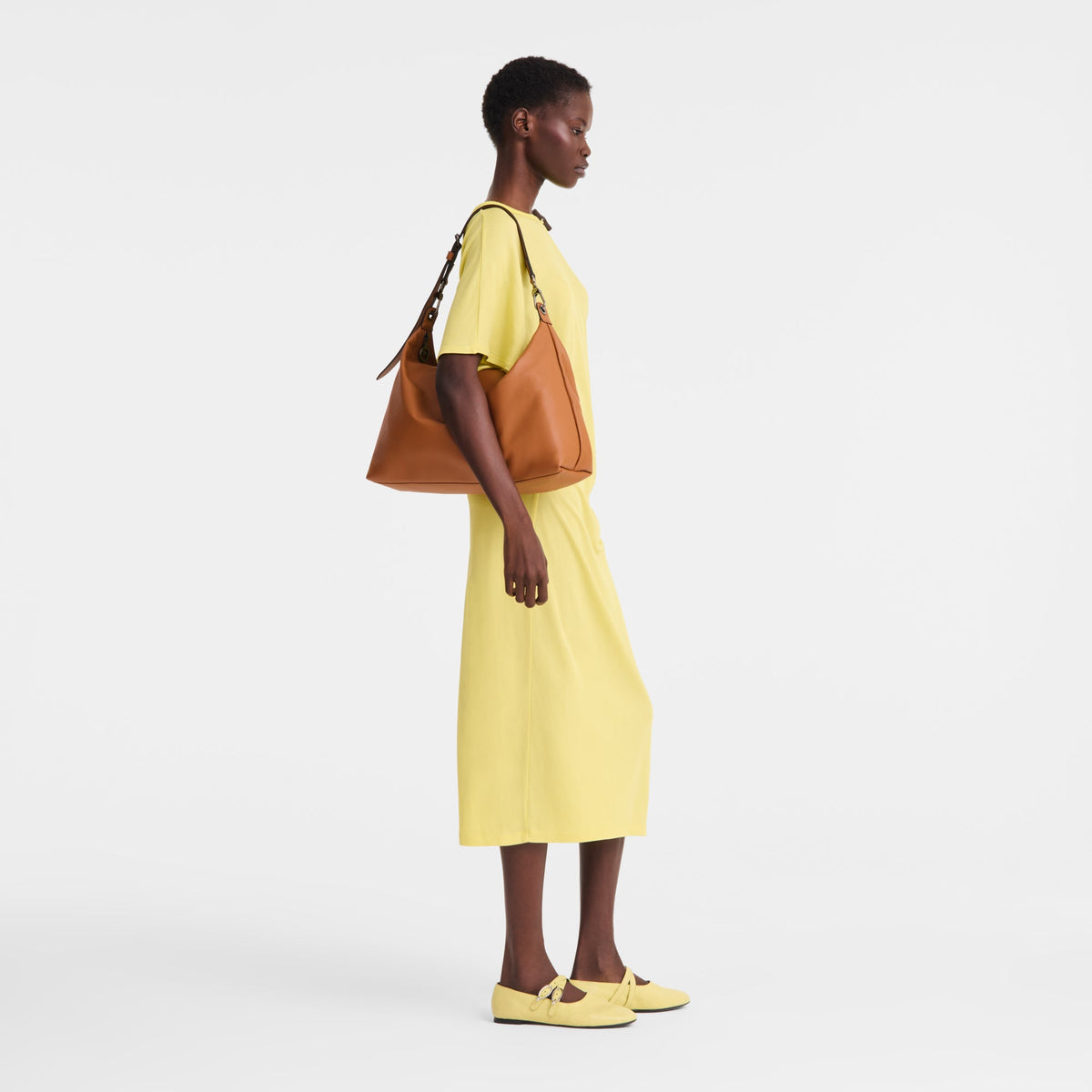 Lena Gloss Extra-Large Hobo Bag