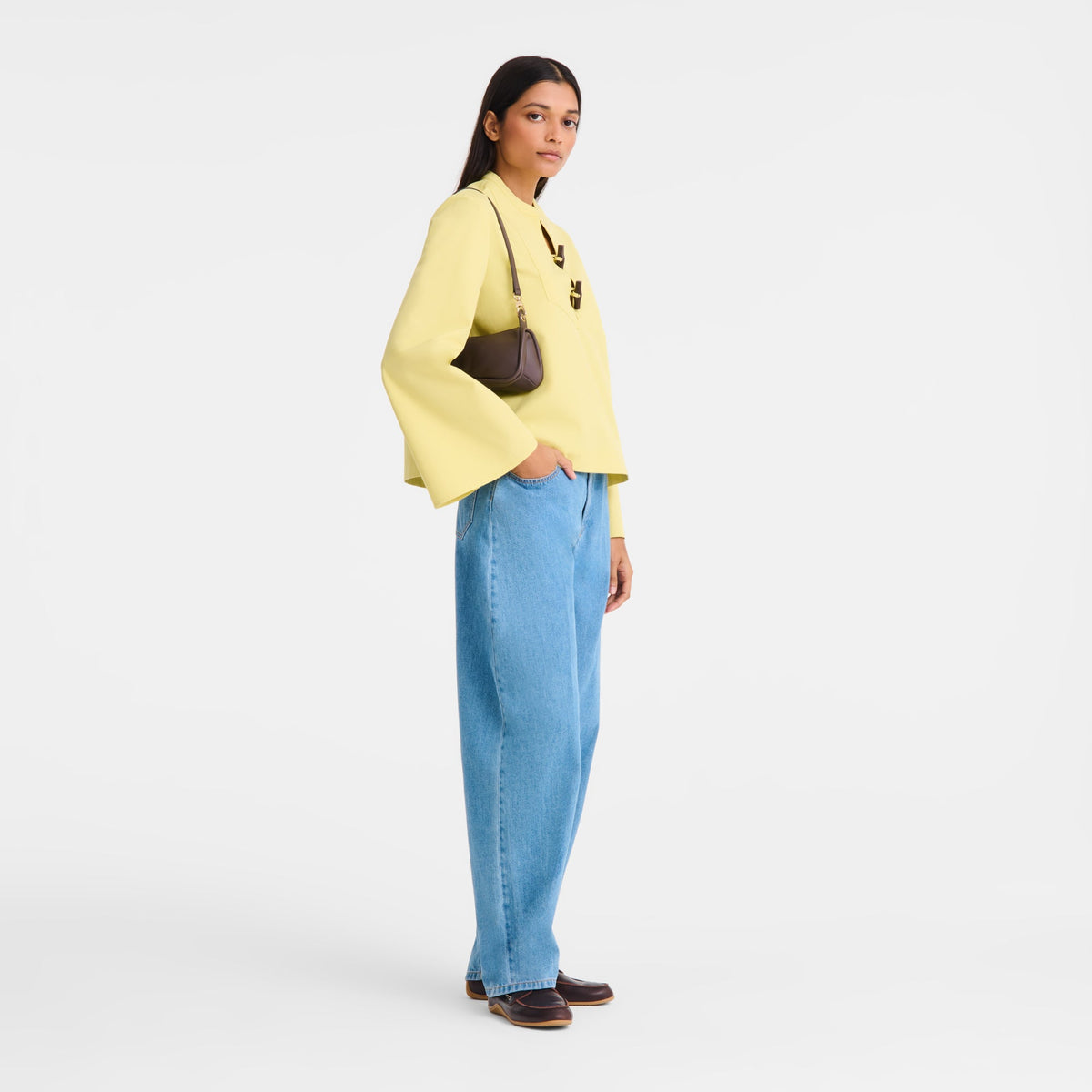 Noor Long Medium Shoulder Bag