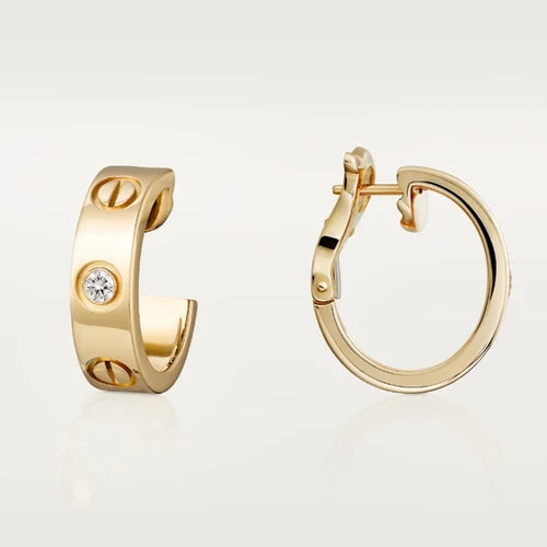 Crystal Valencia Hoops