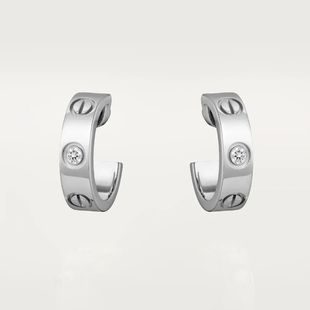 Crystal Valencia Hoops