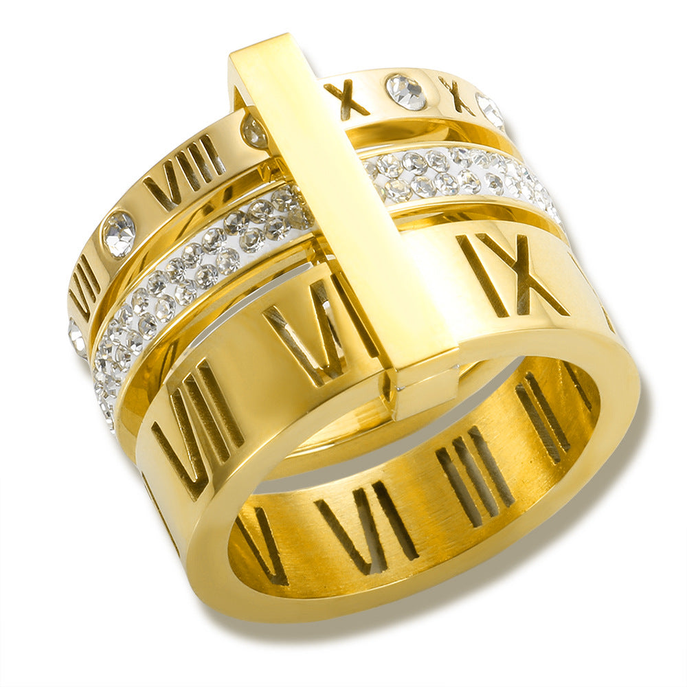 Roman Crystal Ring