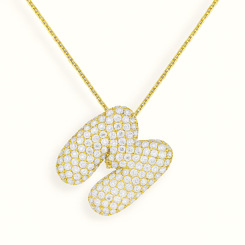 Golden Initial Necklace