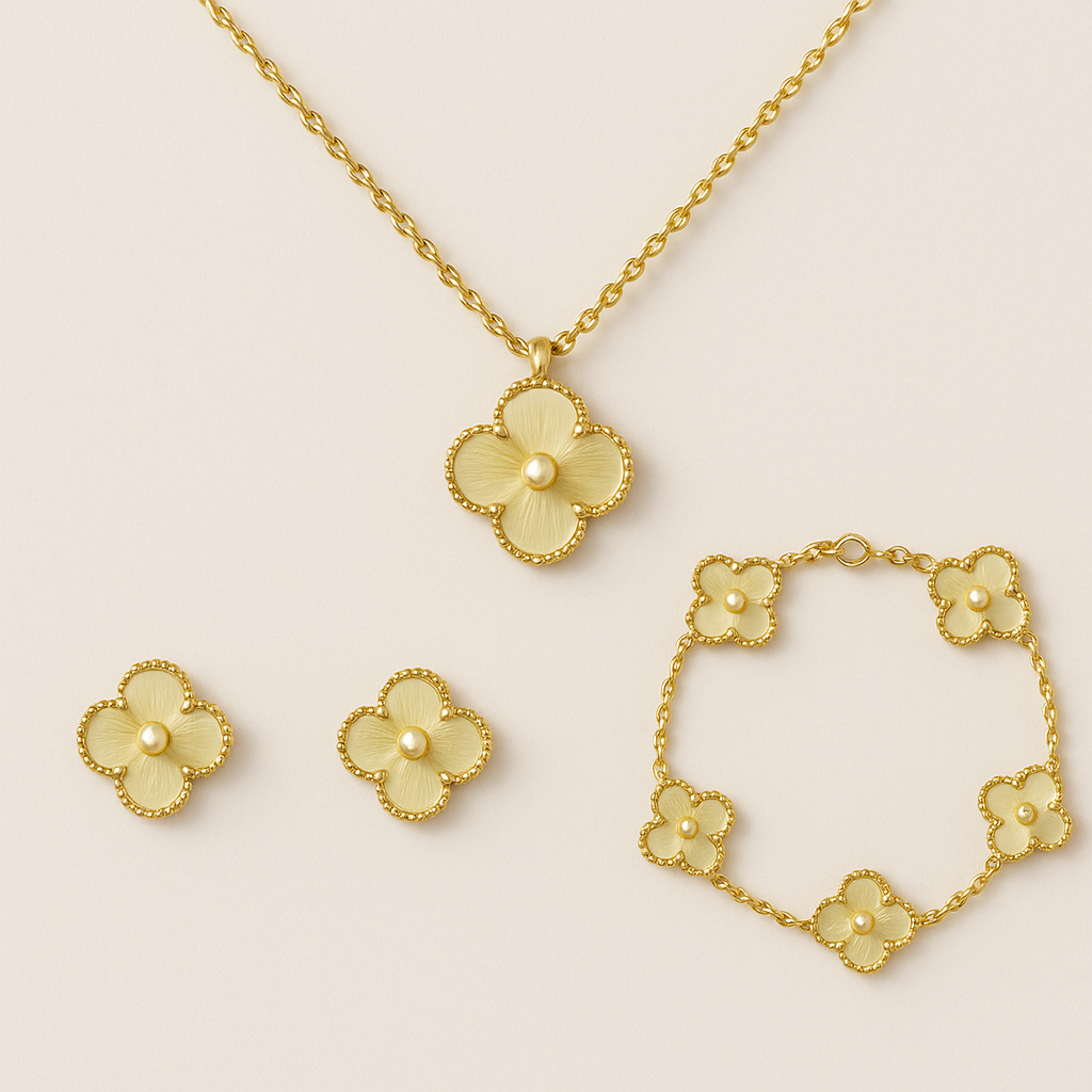 Gold Clover Set