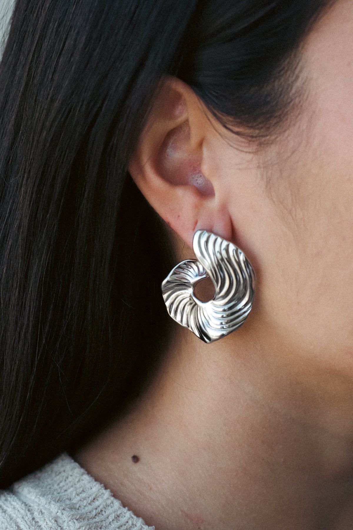 Iris Sculptural Earrings
