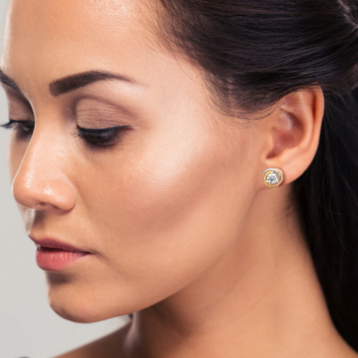 Trinity Crystal Earrings